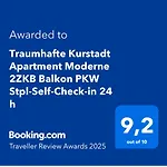 Daire Traumhafte Kurstadt Moderne 2zkb Balkon P-platz 7-24 Flexible Check-in