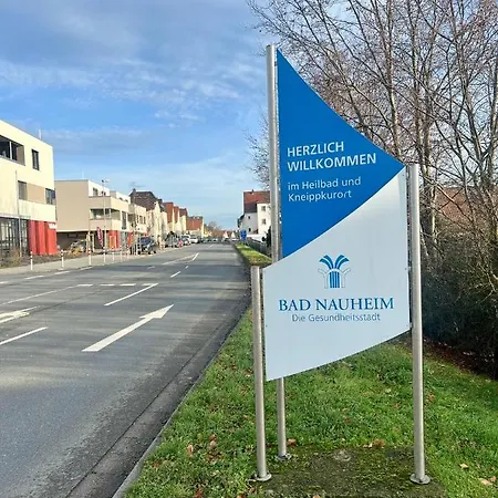 Traumhafte Kurstadt Moderne 2zkb Balkon-parkplatz 7-24 Check-in Апартаменты Бад-Наухайм