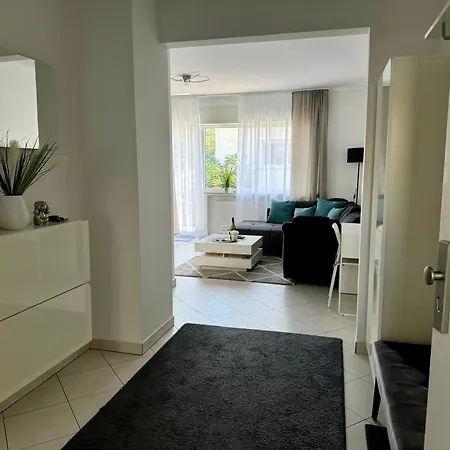 Lejlighed Traumhafte Kurstadt Moderne 2zkb Balkon P-platz 7-24 Flexible Check-in *