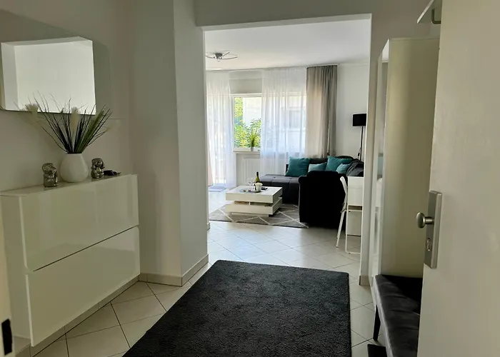 Apartman Traumhafte Kurstadt Moderne 2zkb Balkon P-platz 7-24 Flexible Check-in *